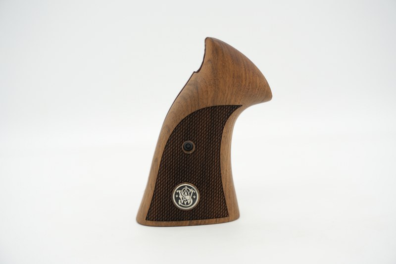 Smith Wesson N Kasa Square Butt (Kare Dip) Uyumlu Ceviz Kabzesi