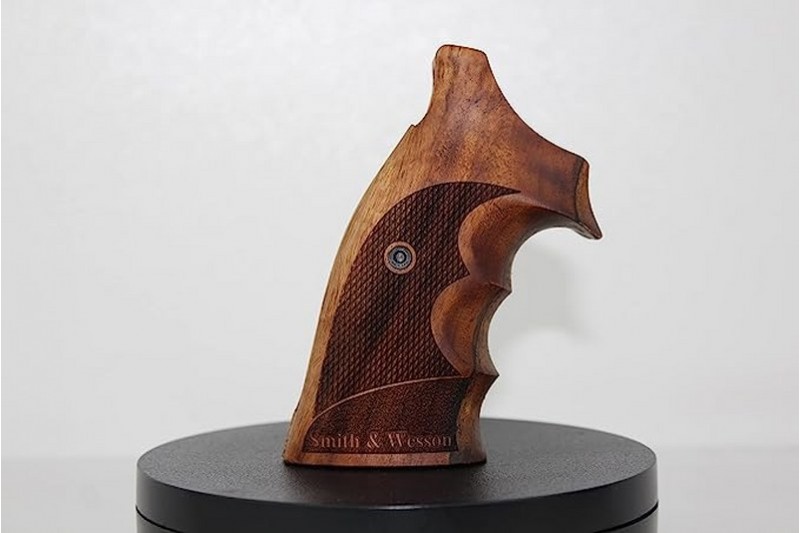 Smith Wesson K / L Suquare Butt (kare dip) Uyumlu Ceviz Kabzası