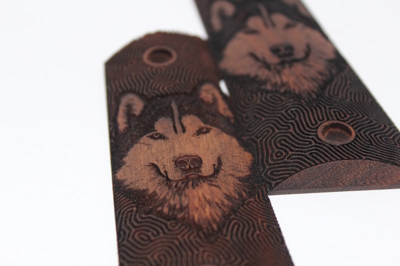 Colt 1911 Çift Emniyet Uyumlu Ceviz Kabze