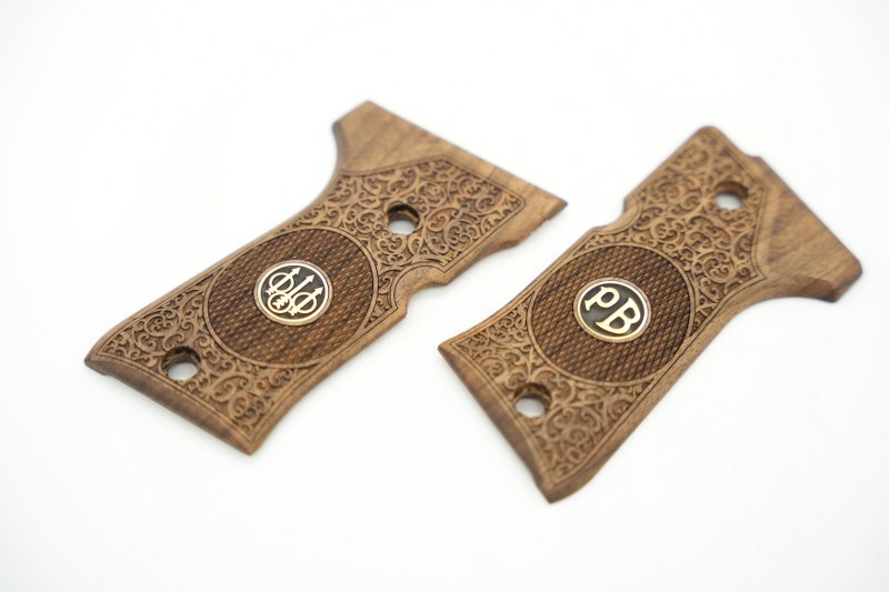 Beretta 92 Compact Ceviz Ağacı Kabze