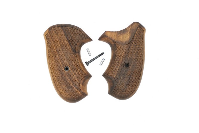 Colt Detective / Agent Cobra Uyumlu Ceviz Kabze