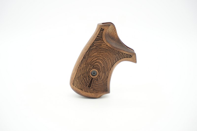 Colt Detective / Agent Cobra Kısa Uyumlu Ceviz Kabze